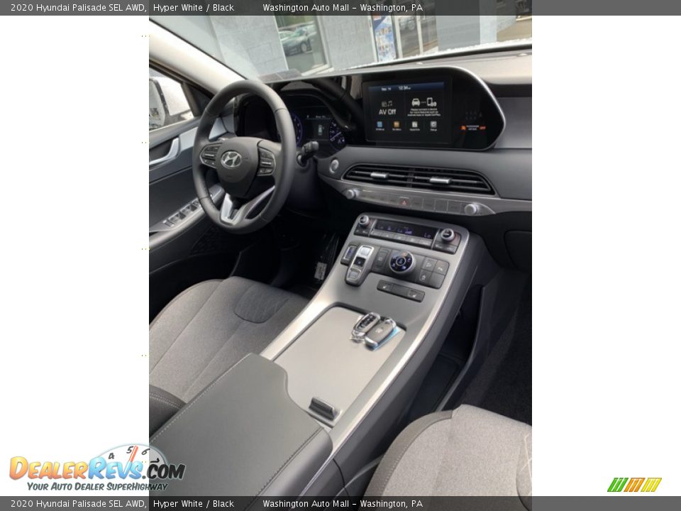 2020 Hyundai Palisade SEL AWD Hyper White / Black Photo #30