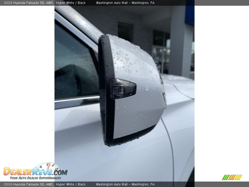 2020 Hyundai Palisade SEL AWD Hyper White / Black Photo #31