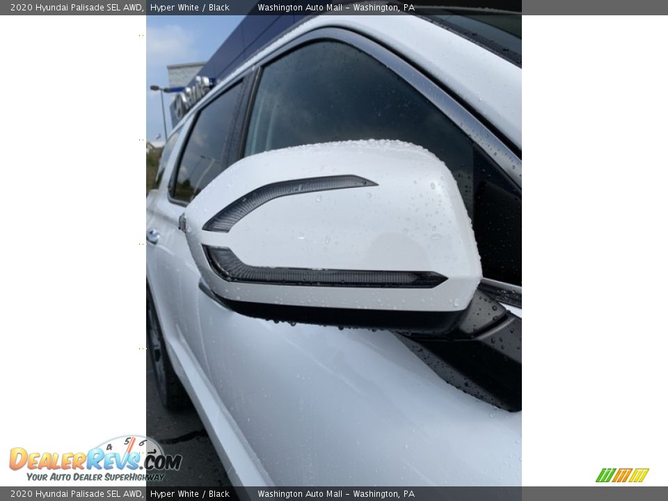 2020 Hyundai Palisade SEL AWD Hyper White / Black Photo #32