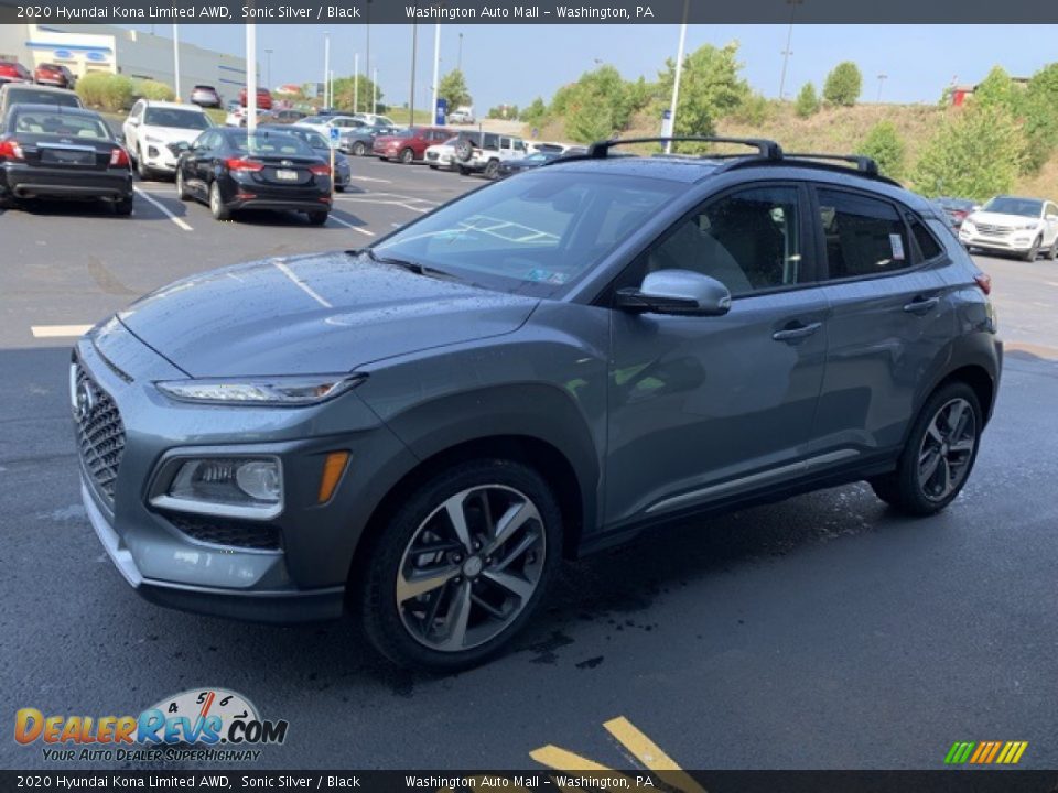 2020 Hyundai Kona Limited AWD Sonic Silver / Black Photo #7