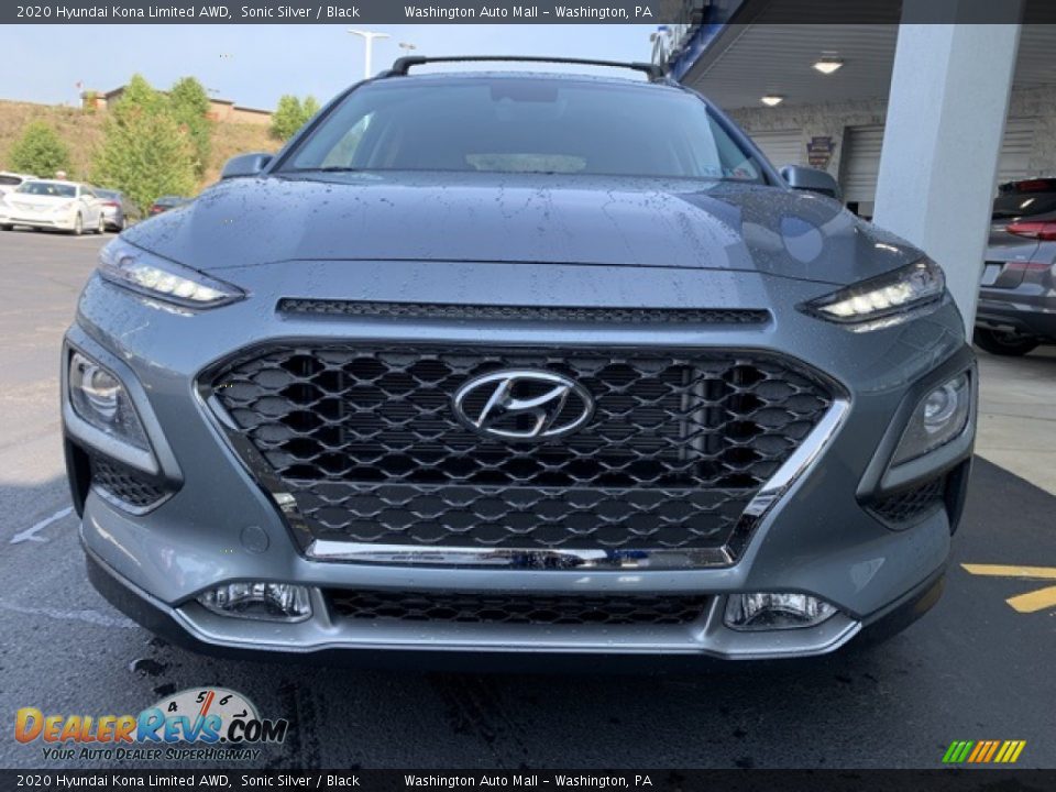 2020 Hyundai Kona Limited AWD Sonic Silver / Black Photo #8