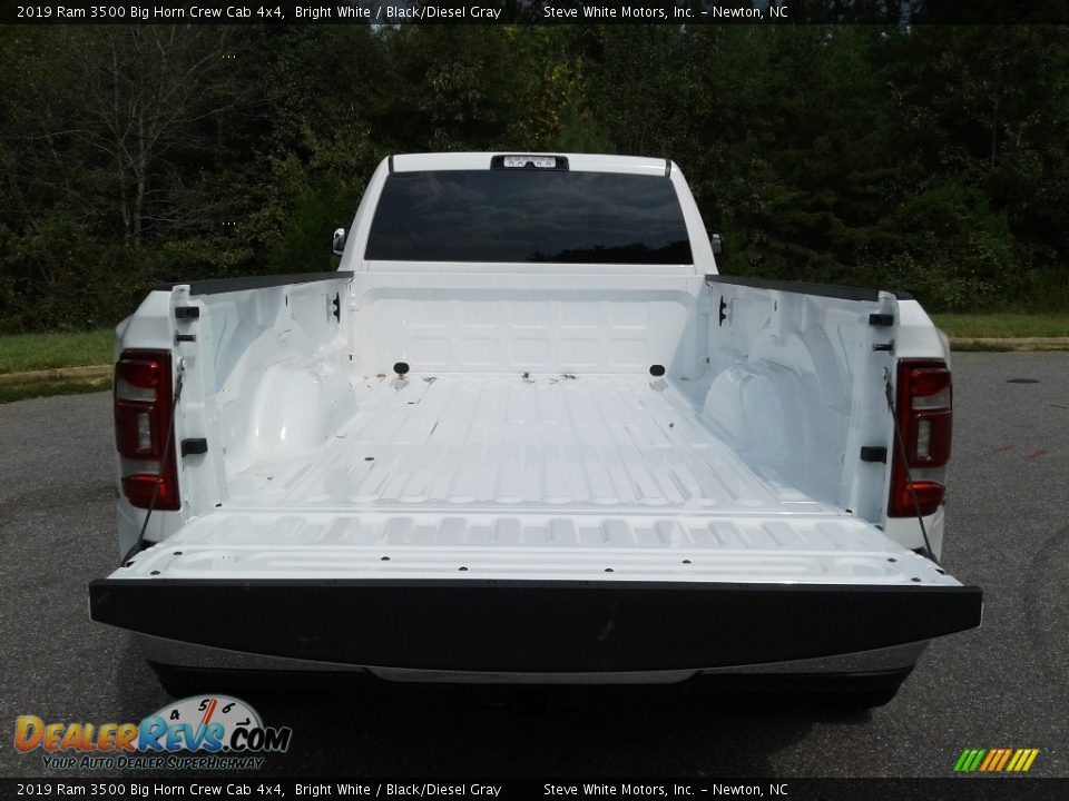 2019 Ram 3500 Big Horn Crew Cab 4x4 Bright White / Black/Diesel Gray Photo #13