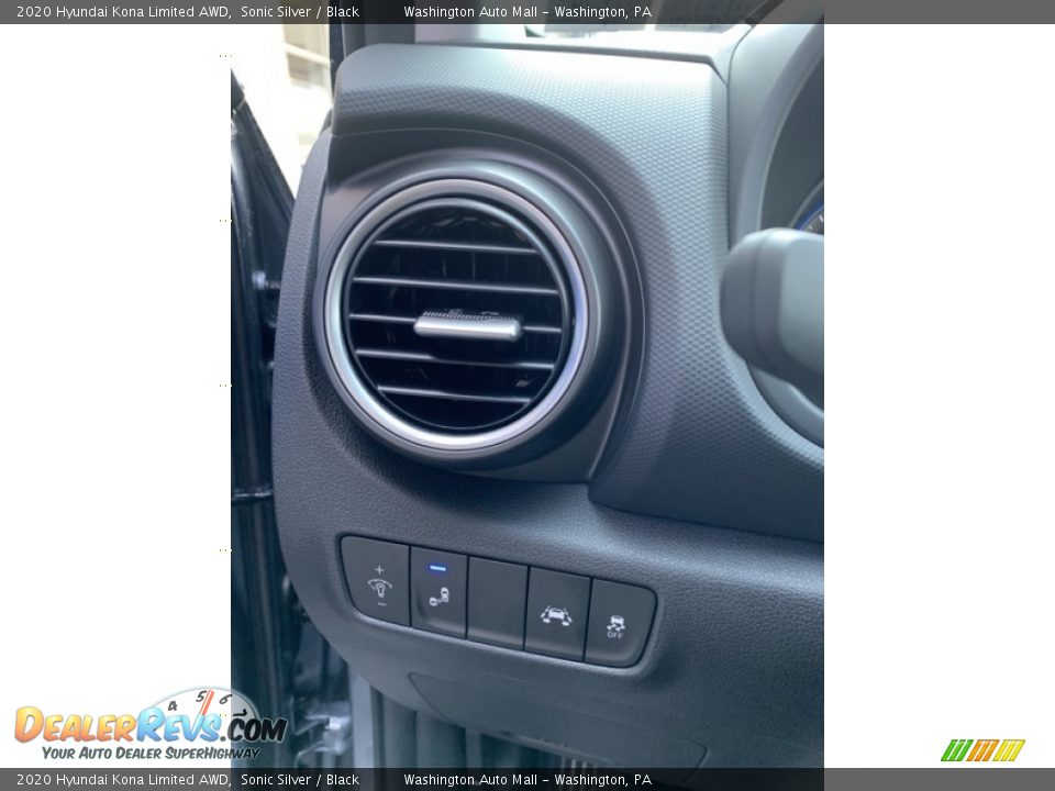 2020 Hyundai Kona Limited AWD Sonic Silver / Black Photo #13