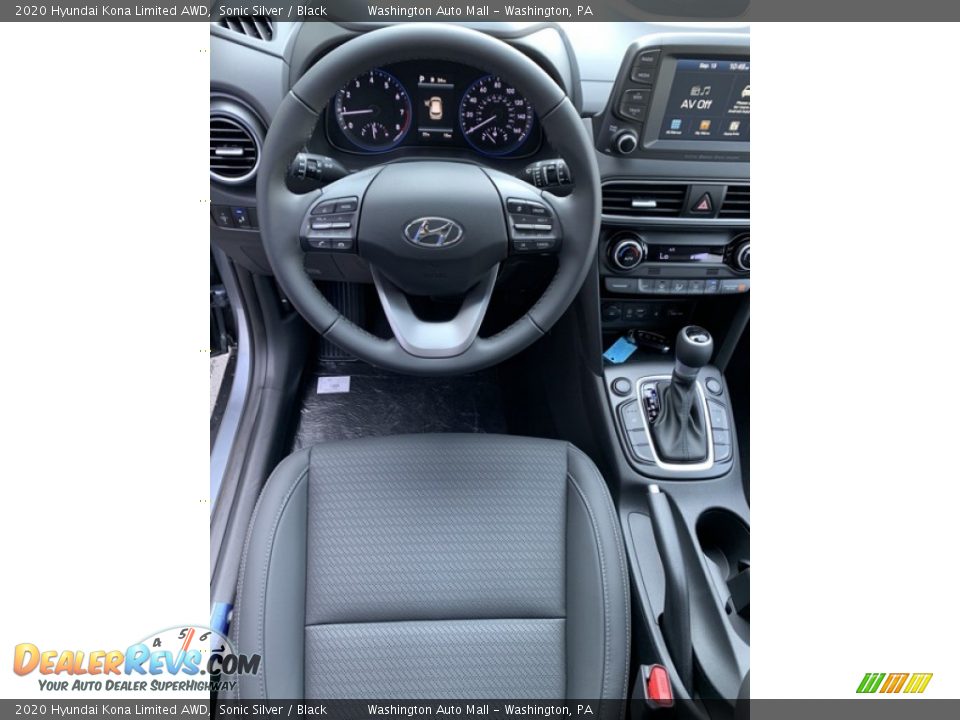 2020 Hyundai Kona Limited AWD Sonic Silver / Black Photo #14