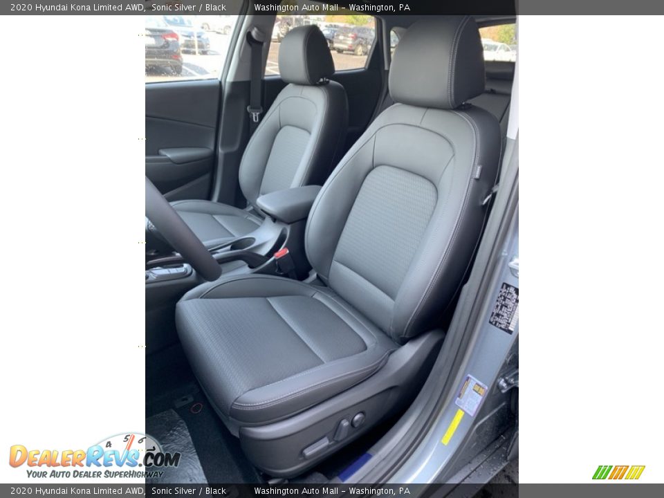 2020 Hyundai Kona Limited AWD Sonic Silver / Black Photo #15