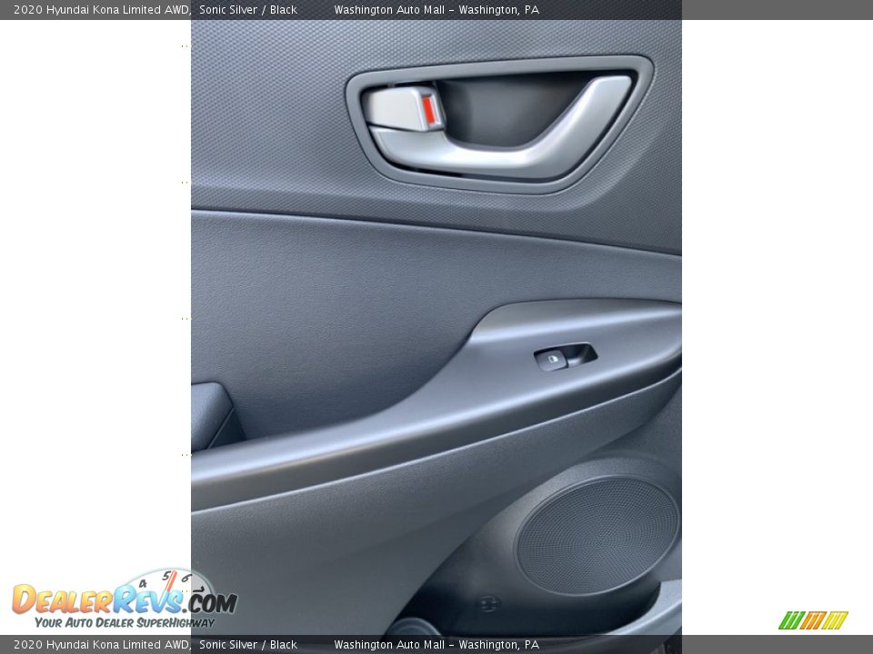 2020 Hyundai Kona Limited AWD Sonic Silver / Black Photo #18