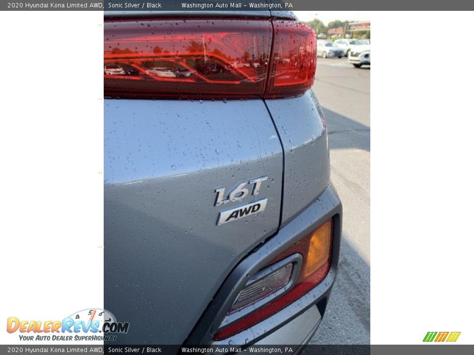 2020 Hyundai Kona Limited AWD Sonic Silver / Black Photo #23