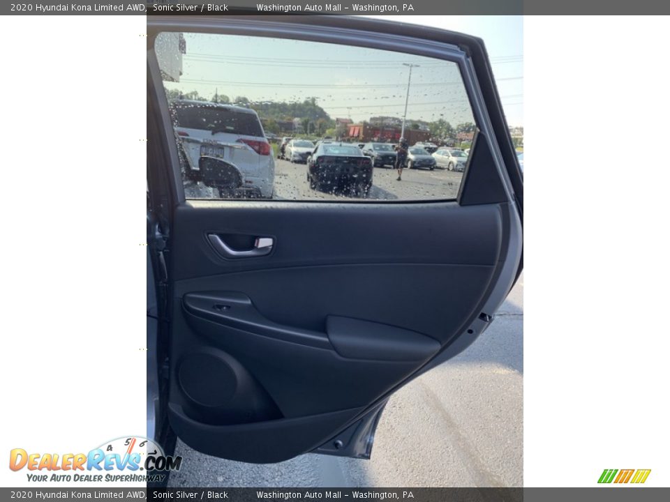 2020 Hyundai Kona Limited AWD Sonic Silver / Black Photo #24