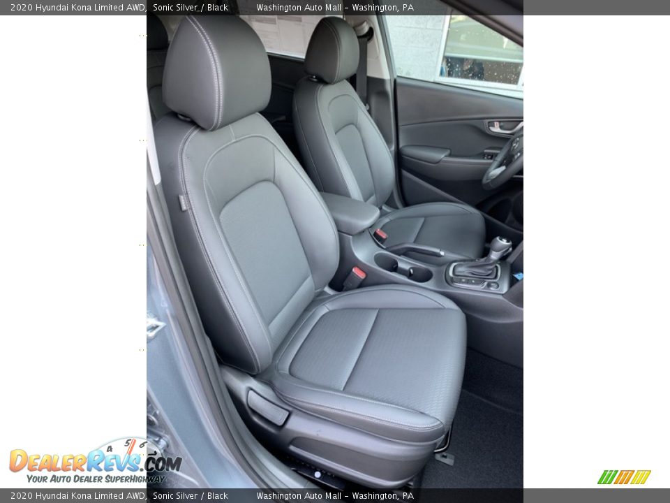 2020 Hyundai Kona Limited AWD Sonic Silver / Black Photo #28
