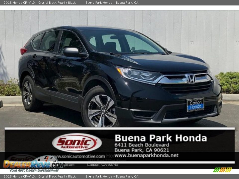 2018 Honda CR-V LX Crystal Black Pearl / Black Photo #1