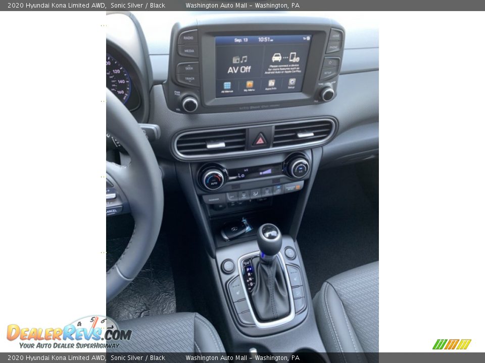 2020 Hyundai Kona Limited AWD Sonic Silver / Black Photo #33
