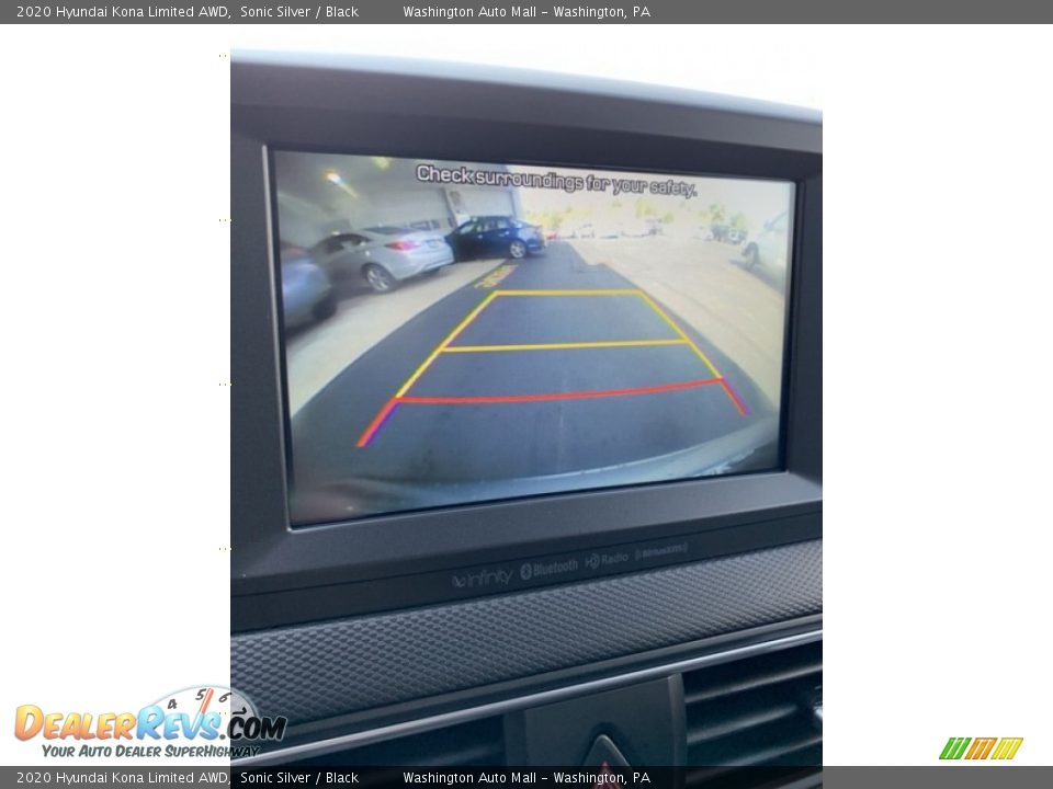 2020 Hyundai Kona Limited AWD Sonic Silver / Black Photo #34