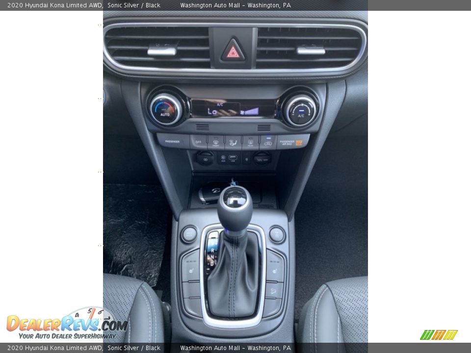 2020 Hyundai Kona Limited AWD Sonic Silver / Black Photo #35