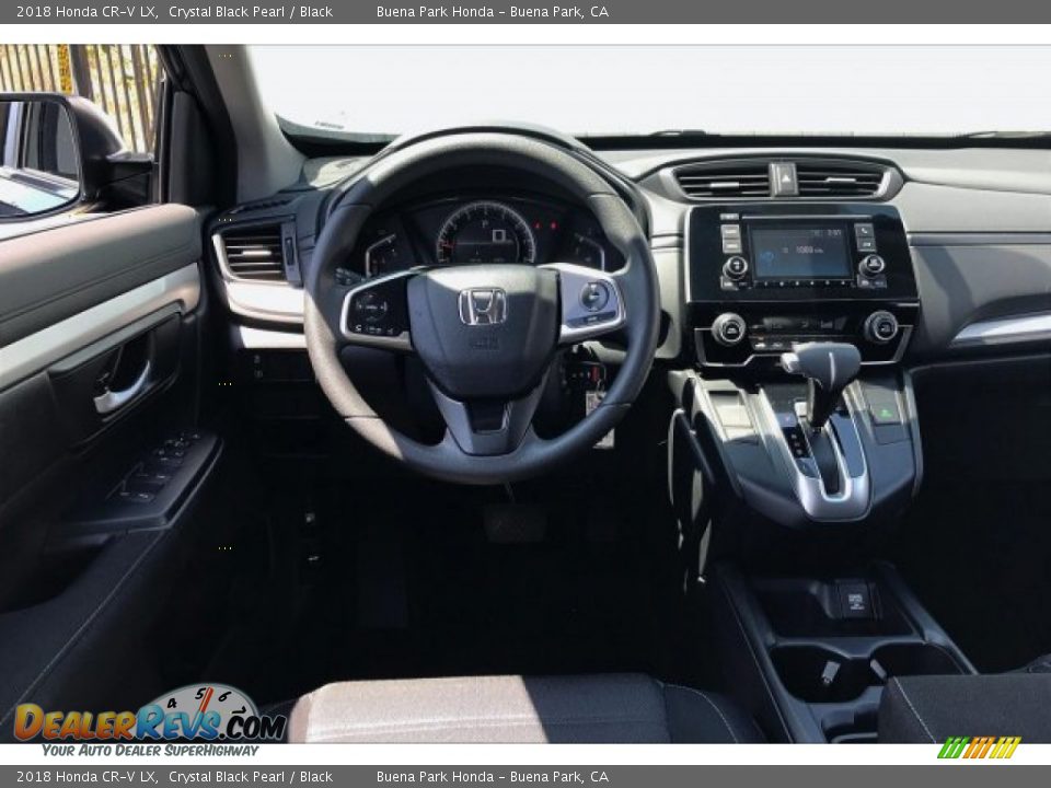 2018 Honda CR-V LX Crystal Black Pearl / Black Photo #4