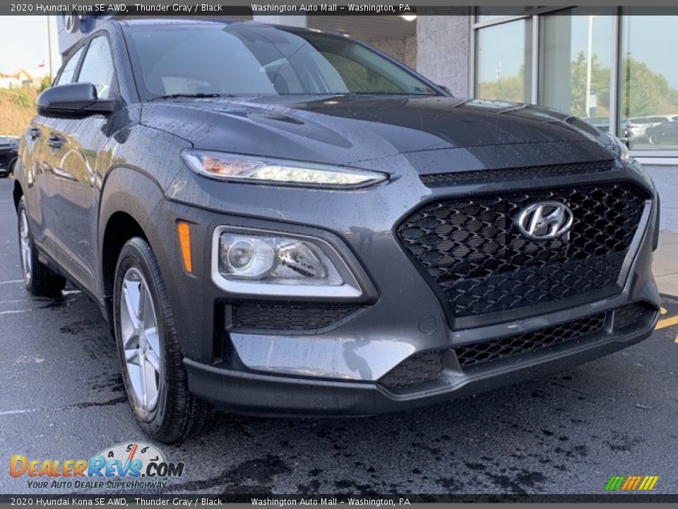 2020 Hyundai Kona SE AWD Thunder Gray / Black Photo #1