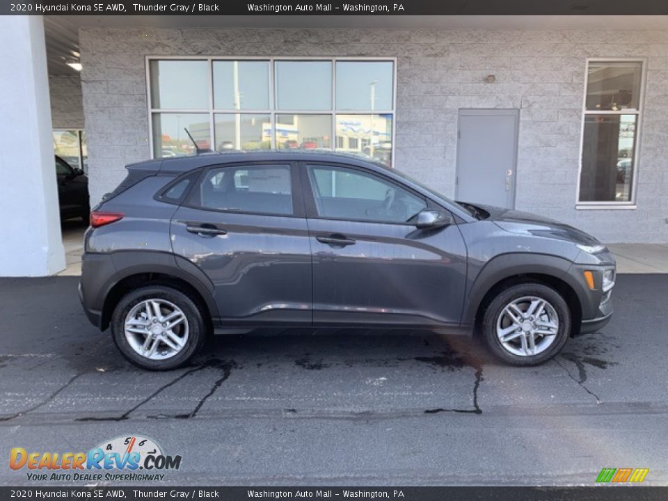 2020 Hyundai Kona SE AWD Thunder Gray / Black Photo #3