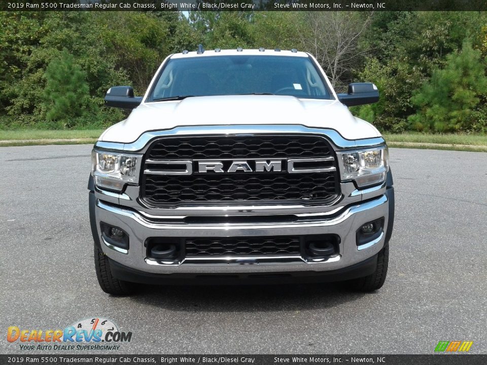 2019 Ram 5500 Tradesman Regular Cab Chassis Bright White / Black/Diesel Gray Photo #3