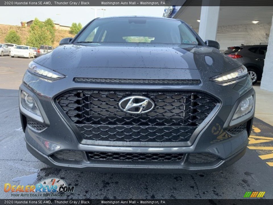 2020 Hyundai Kona SE AWD Thunder Gray / Black Photo #8