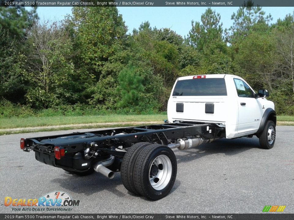 2019 Ram 5500 Tradesman Regular Cab Chassis Bright White / Black/Diesel Gray Photo #6