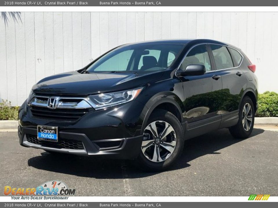 2018 Honda CR-V LX Crystal Black Pearl / Black Photo #11