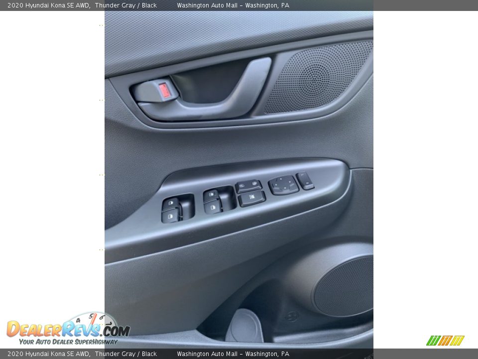 2020 Hyundai Kona SE AWD Thunder Gray / Black Photo #12