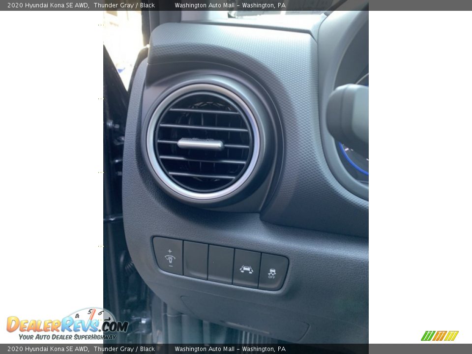 2020 Hyundai Kona SE AWD Thunder Gray / Black Photo #13