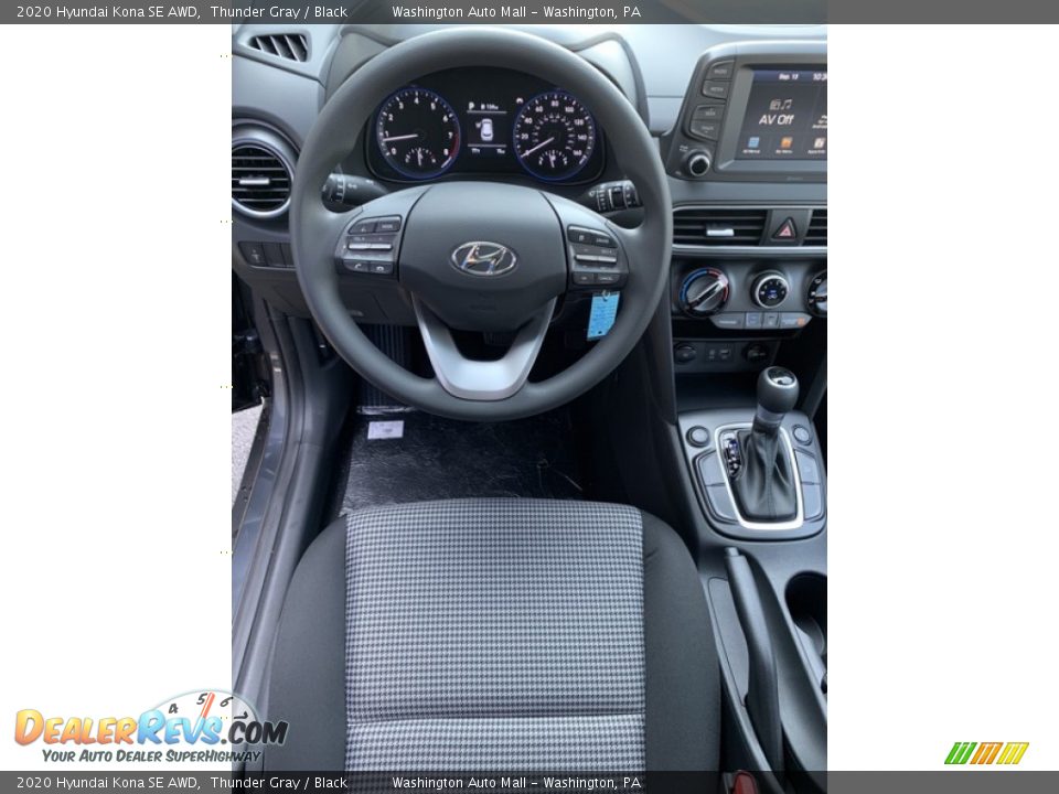 2020 Hyundai Kona SE AWD Thunder Gray / Black Photo #14
