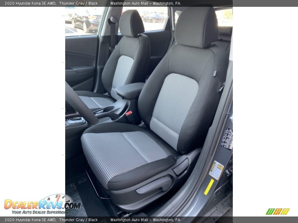 2020 Hyundai Kona SE AWD Thunder Gray / Black Photo #15