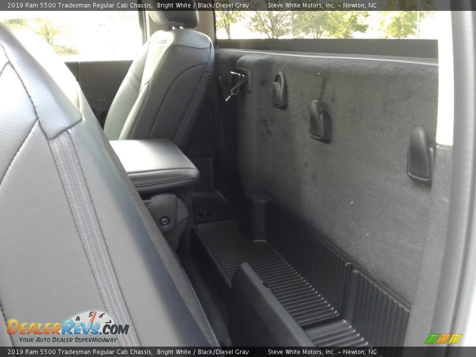 Rear Seat of 2019 Ram 5500 Tradesman Regular Cab Chassis Photo #11
