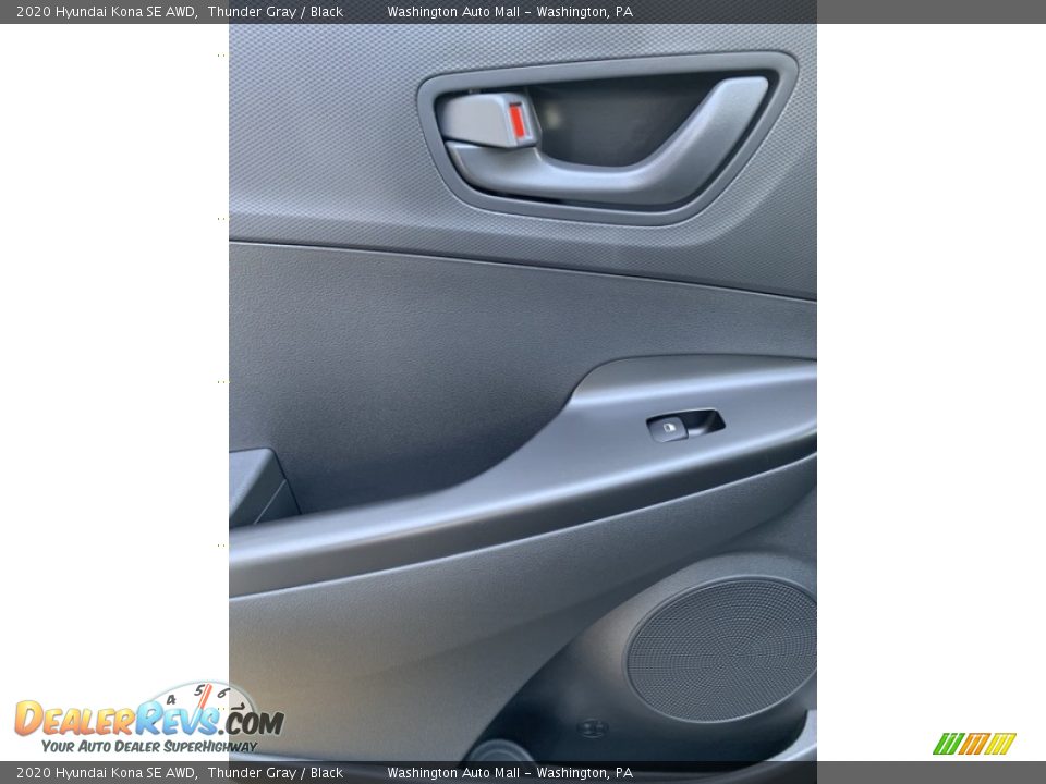 2020 Hyundai Kona SE AWD Thunder Gray / Black Photo #18