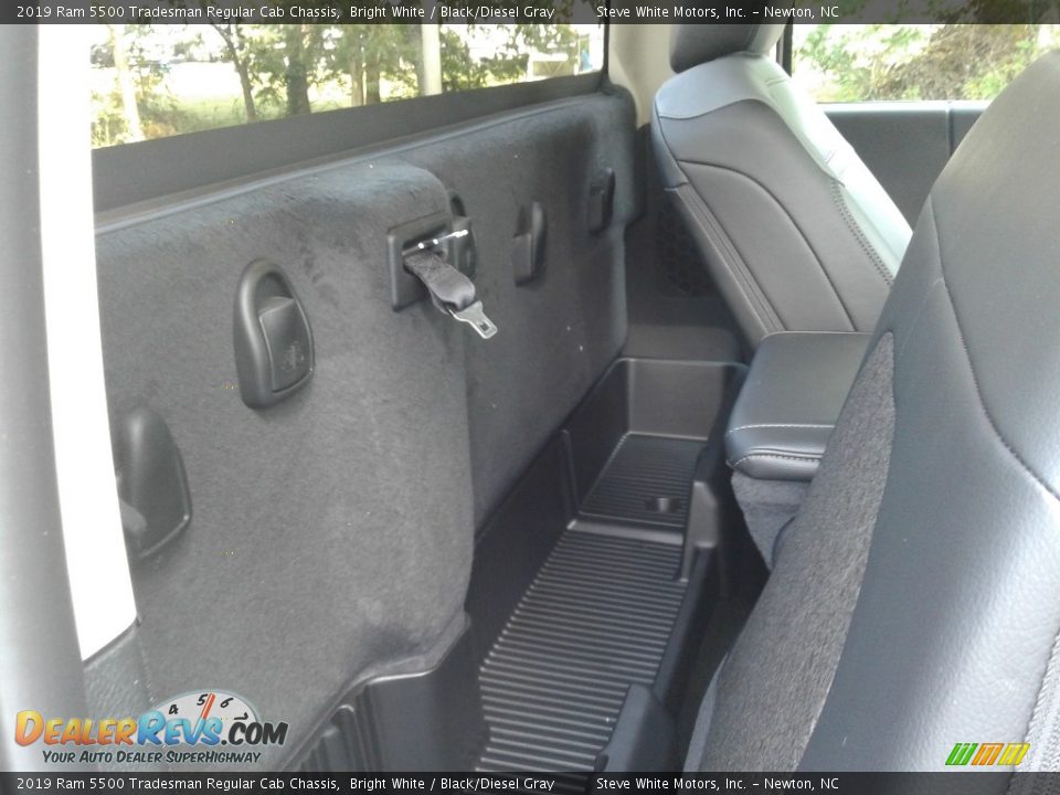 Rear Seat of 2019 Ram 5500 Tradesman Regular Cab Chassis Photo #13