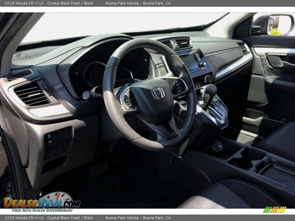 2018 Honda CR-V LX Crystal Black Pearl / Black Photo #18