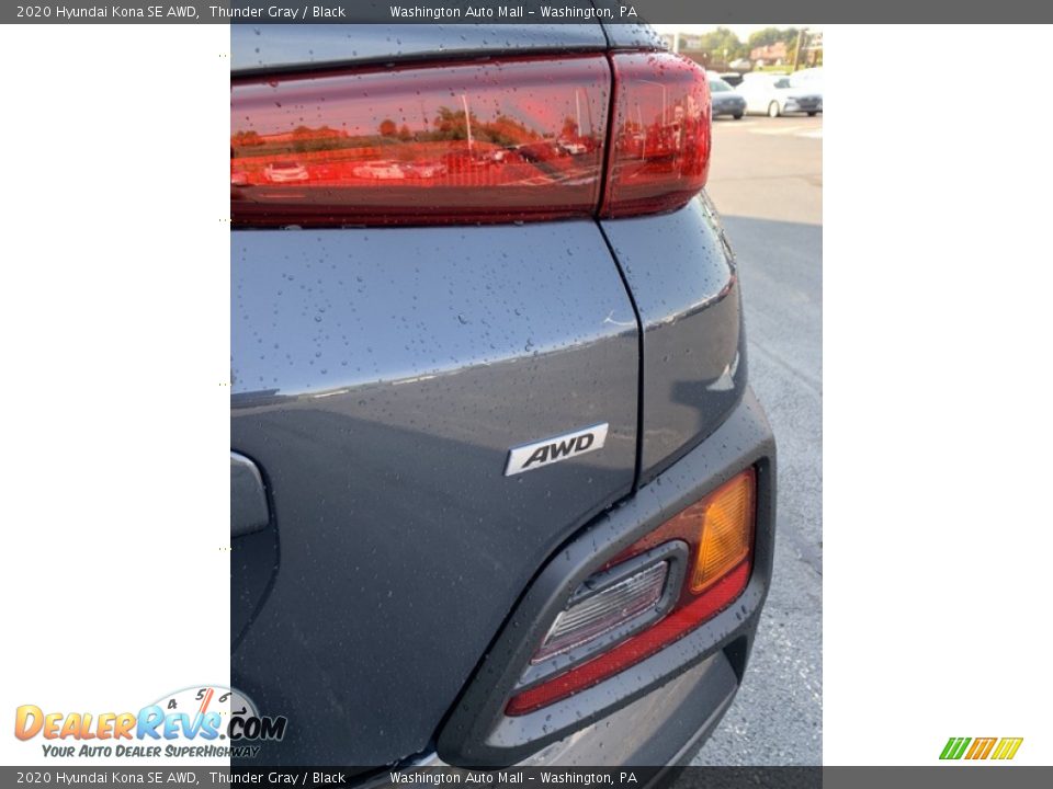 2020 Hyundai Kona SE AWD Thunder Gray / Black Photo #23