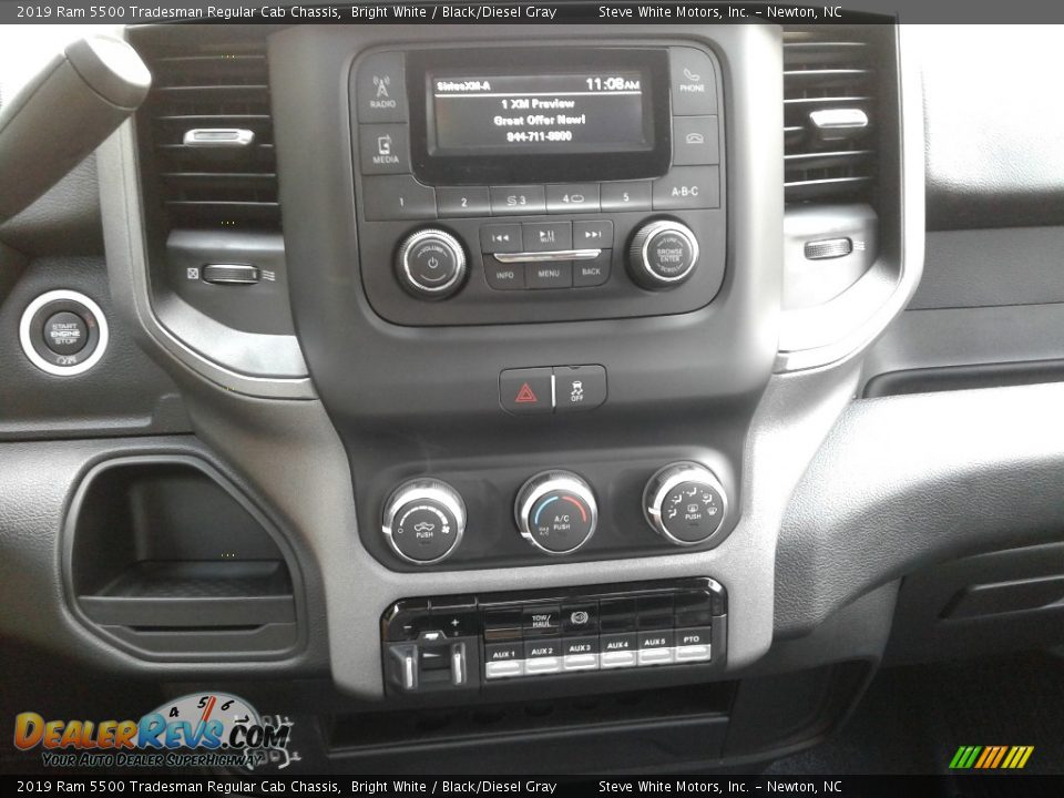 Controls of 2019 Ram 5500 Tradesman Regular Cab Chassis Photo #18