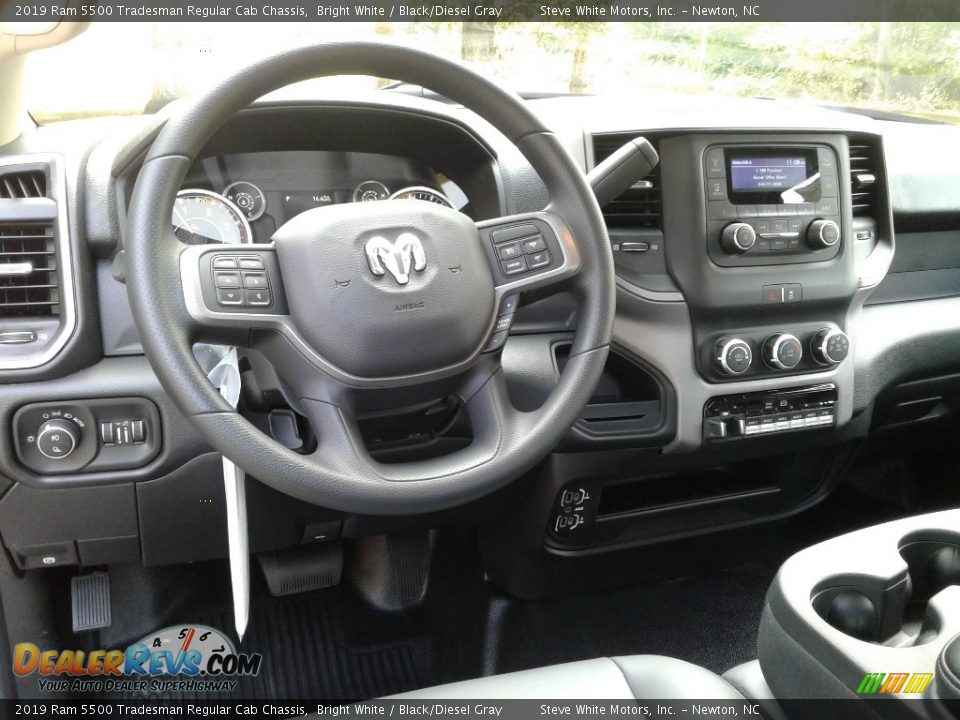 Dashboard of 2019 Ram 5500 Tradesman Regular Cab Chassis Photo #21