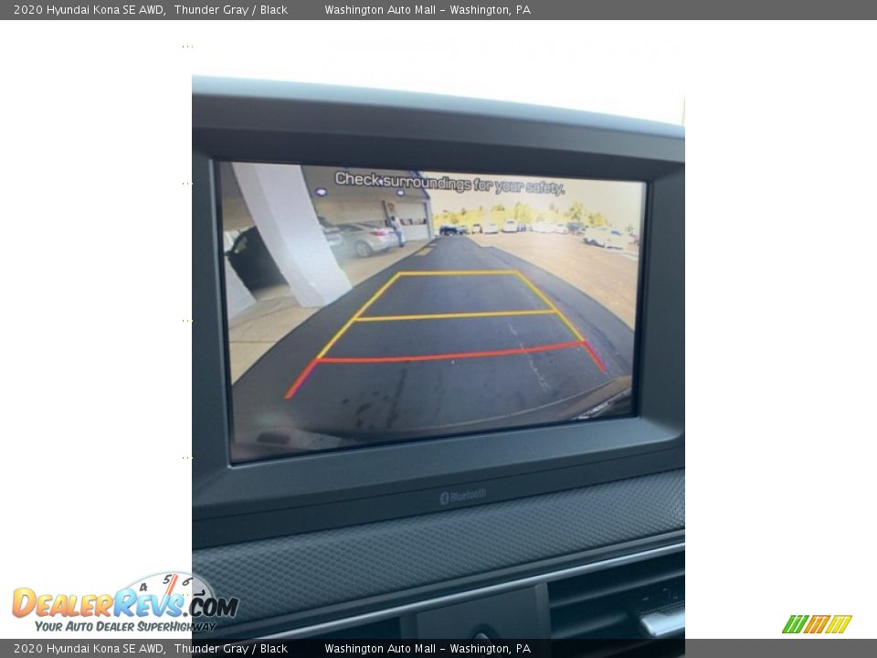 2020 Hyundai Kona SE AWD Thunder Gray / Black Photo #33