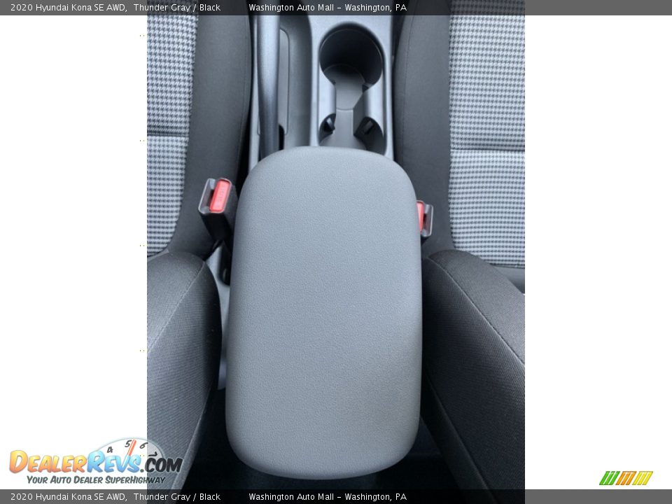 2020 Hyundai Kona SE AWD Thunder Gray / Black Photo #35