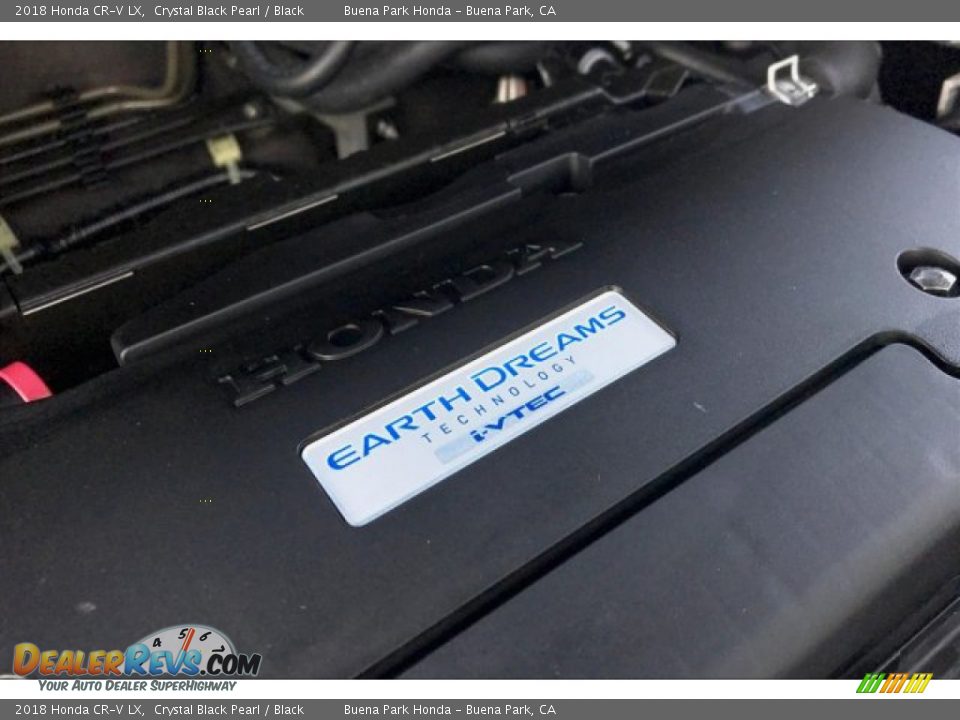 2018 Honda CR-V LX Crystal Black Pearl / Black Photo #28