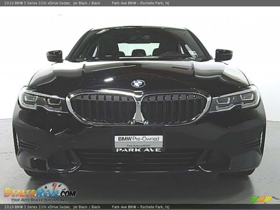 2019 BMW 3 Series 330i xDrive Sedan Jet Black / Black Photo #7