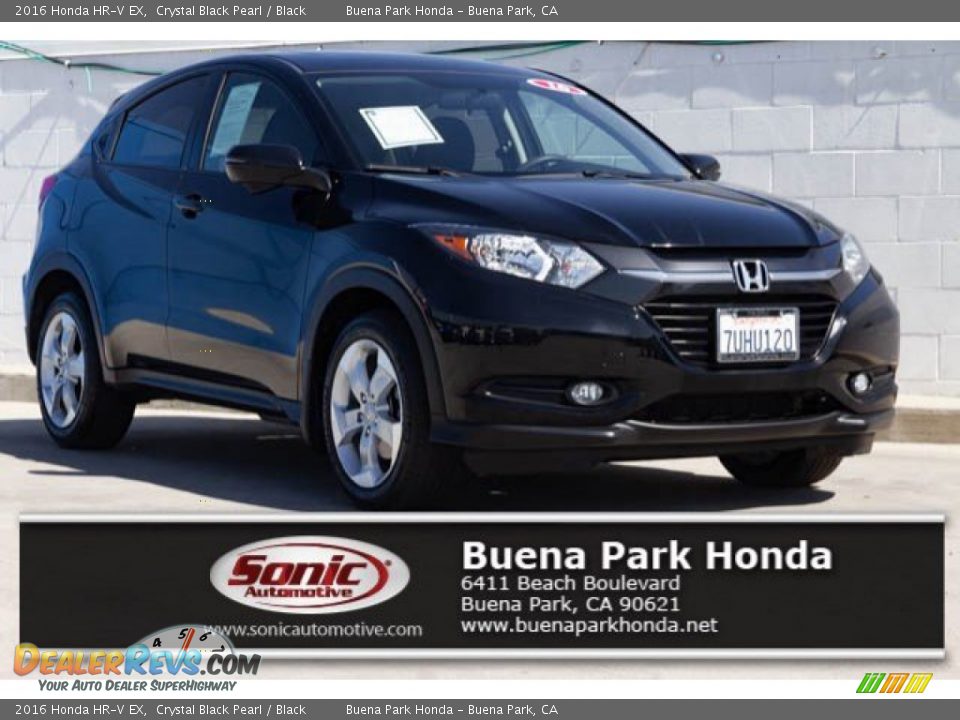 2016 Honda HR-V EX Crystal Black Pearl / Black Photo #1