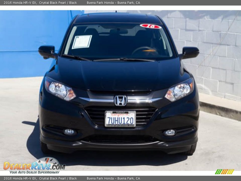 2016 Honda HR-V EX Crystal Black Pearl / Black Photo #7