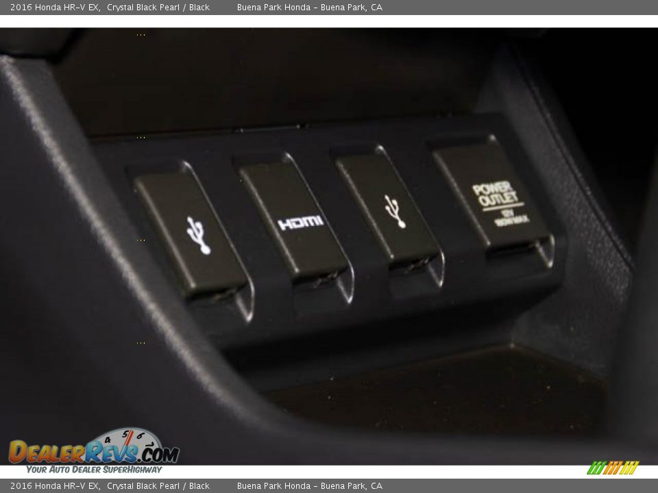 2016 Honda HR-V EX Crystal Black Pearl / Black Photo #15