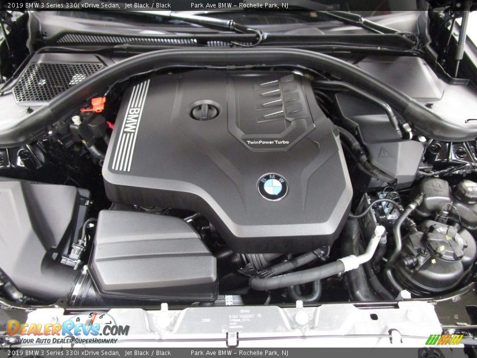 2019 BMW 3 Series 330i xDrive Sedan Jet Black / Black Photo #31