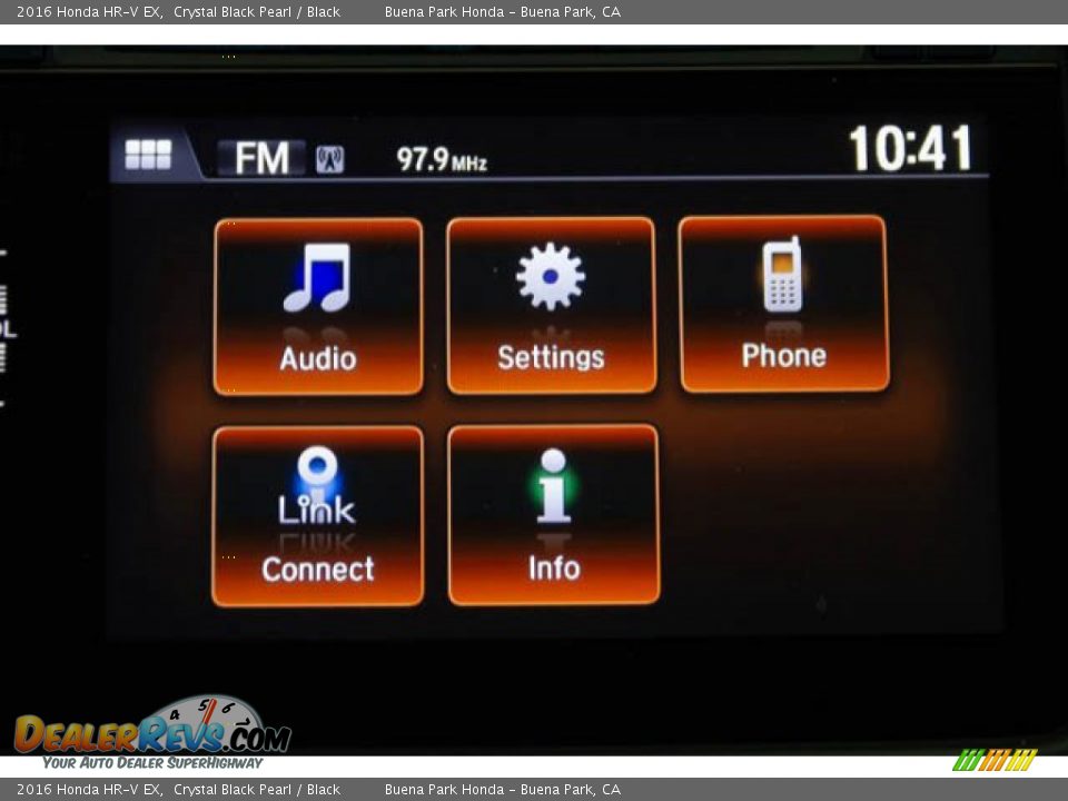 2016 Honda HR-V EX Crystal Black Pearl / Black Photo #24