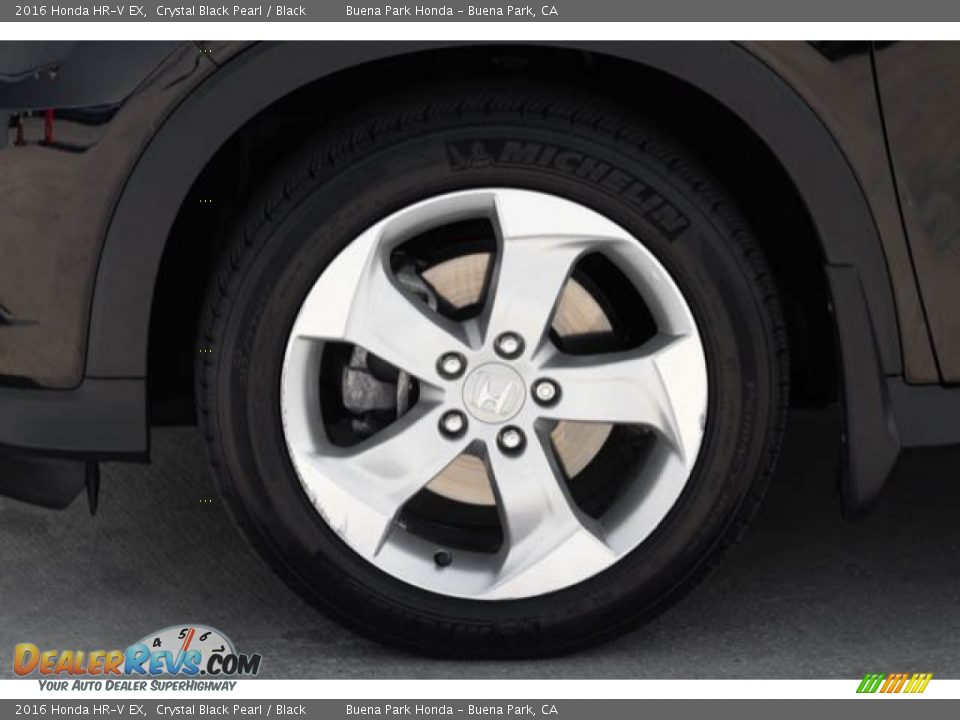 2016 Honda HR-V EX Crystal Black Pearl / Black Photo #35