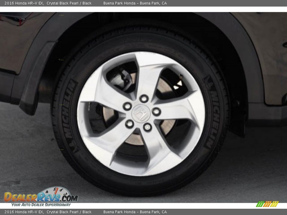 2016 Honda HR-V EX Crystal Black Pearl / Black Photo #36