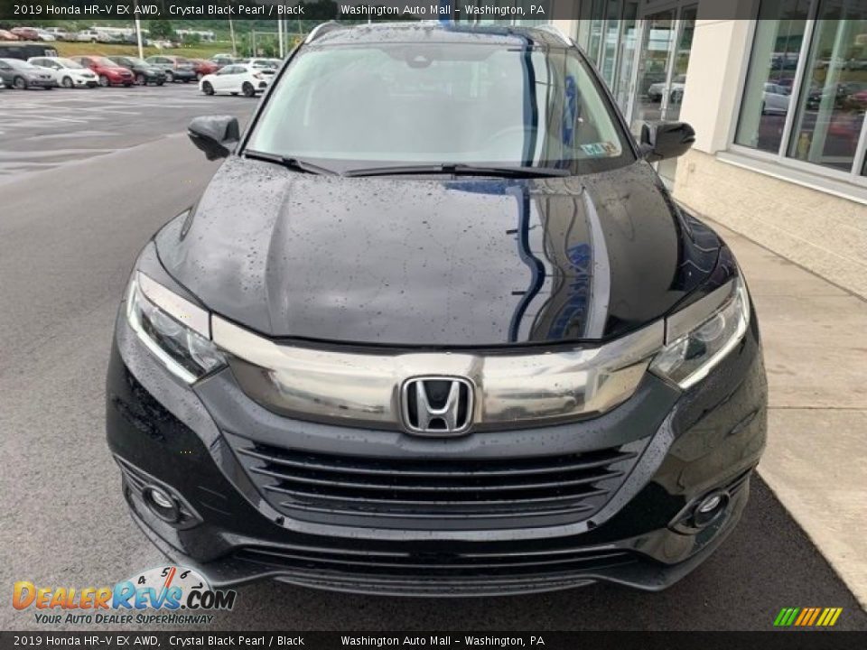 2019 Honda HR-V EX AWD Crystal Black Pearl / Black Photo #3