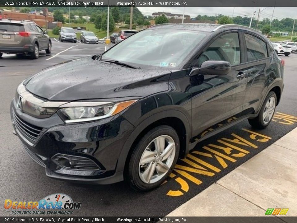 2019 Honda HR-V EX AWD Crystal Black Pearl / Black Photo #4