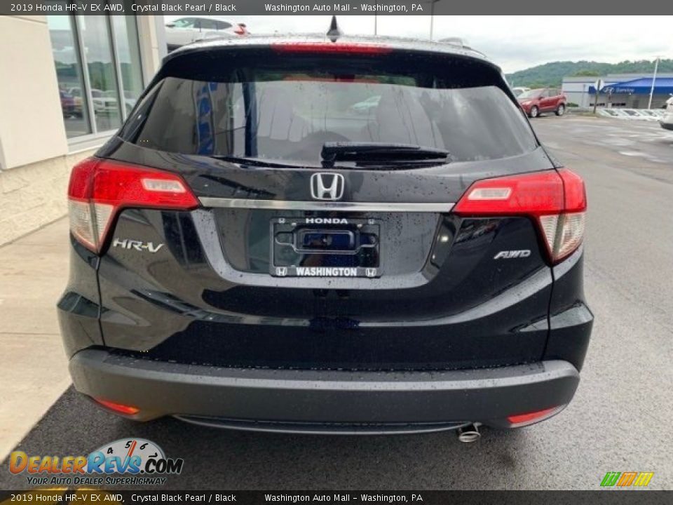 2019 Honda HR-V EX AWD Crystal Black Pearl / Black Photo #6