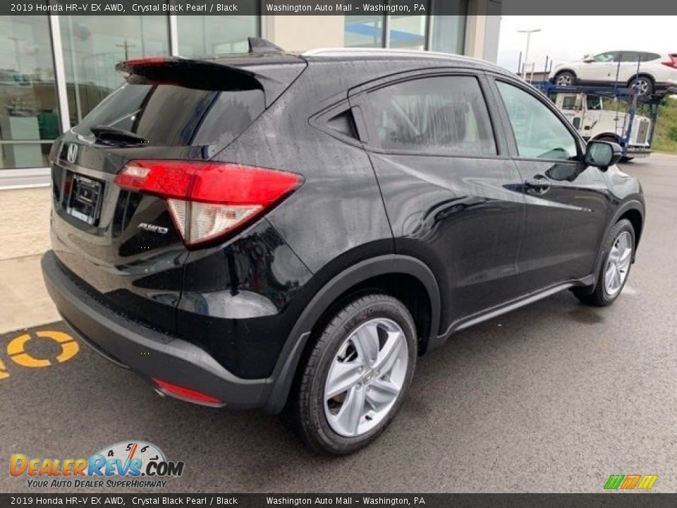 2019 Honda HR-V EX AWD Crystal Black Pearl / Black Photo #7